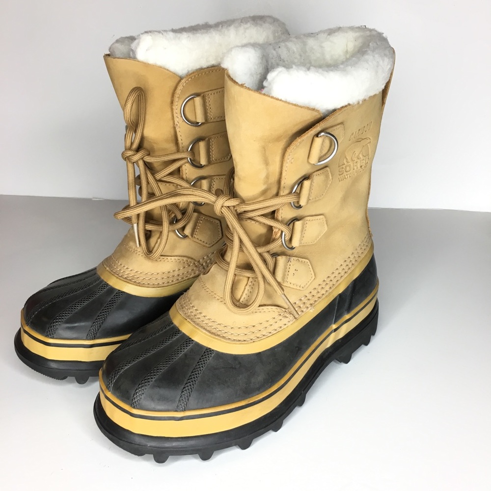 Sorel Sz 6 Caribou Natural Waterproof Boots